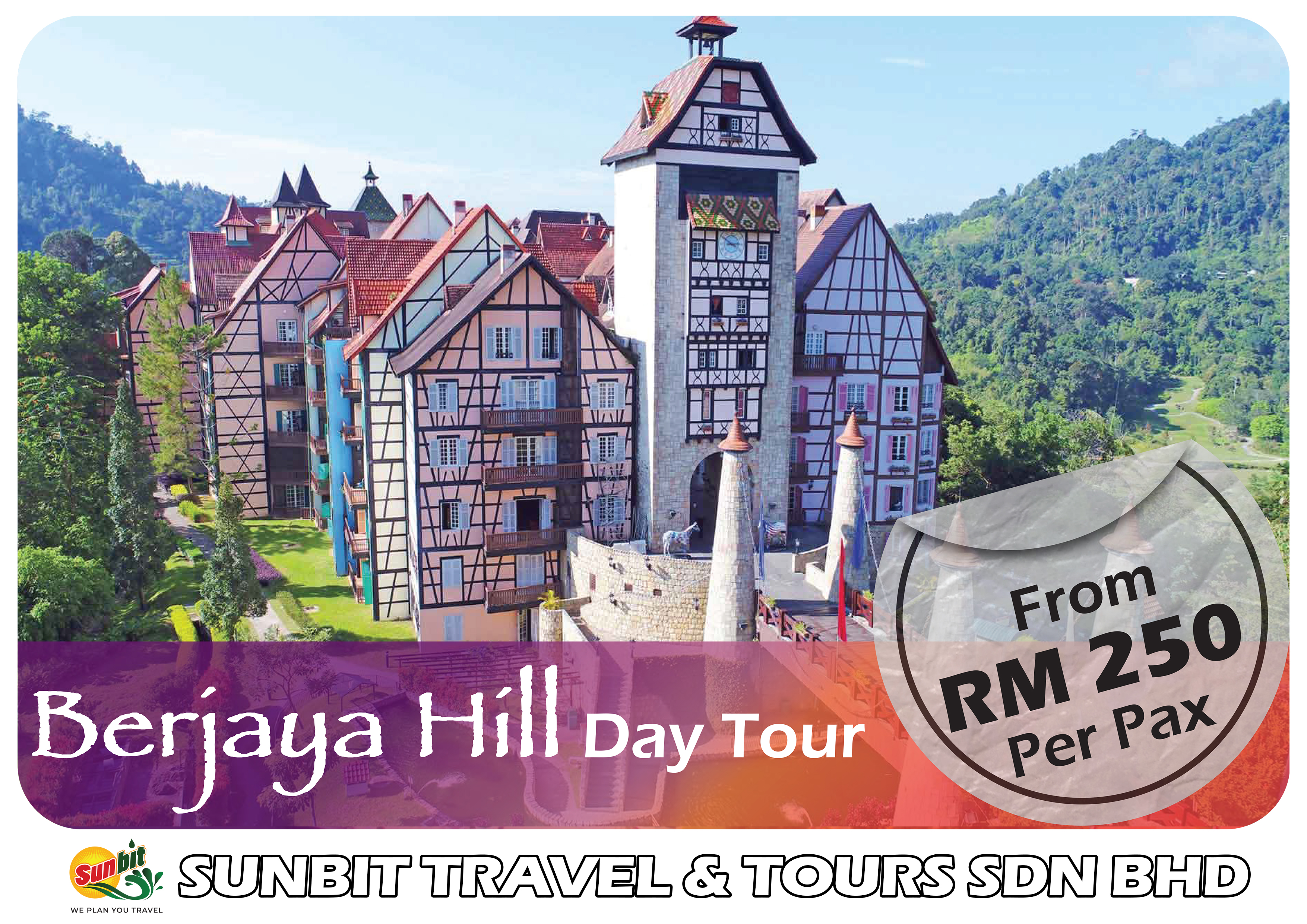 BUKIT TINGGI(FRENCH VILLAGE) BERJAYA HILL TOUR